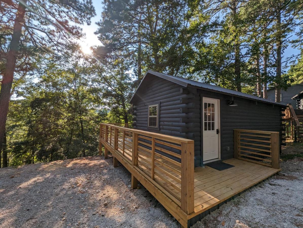 Cabin #6 With Hot Tub Deck And Sunset View At Loblolly Pines Eureka Springs Eksteriør bilde